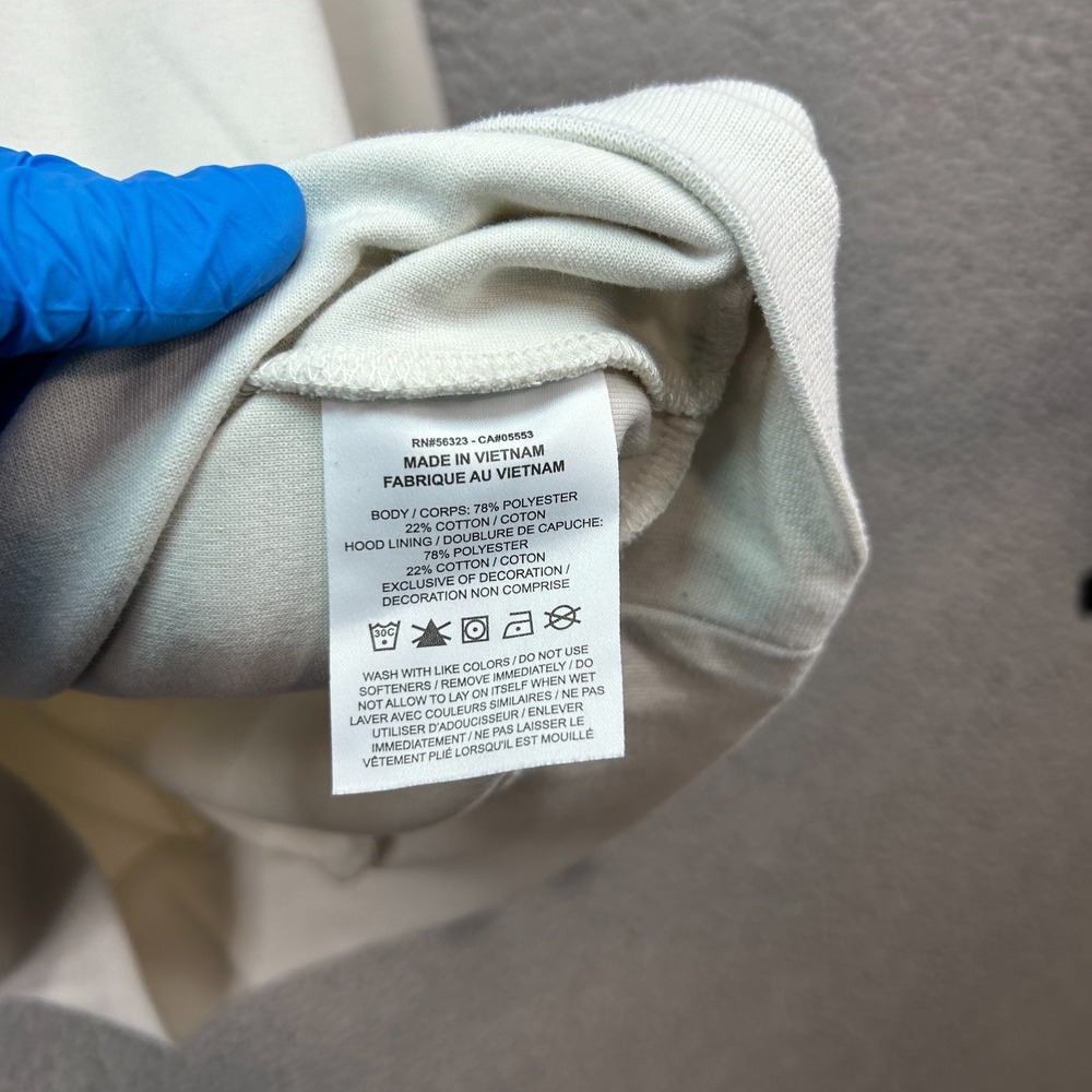 Nike Women's Dri-Fit Training Pullover Hoodie in White Size Medium - Picture 4 of 9